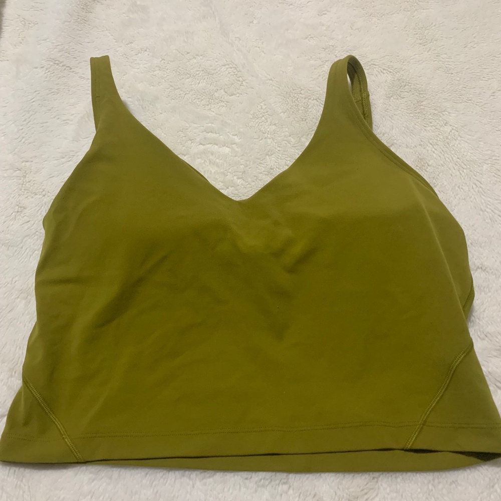 Lululemon Align Tank Top/Color Auric Gold/Size 10